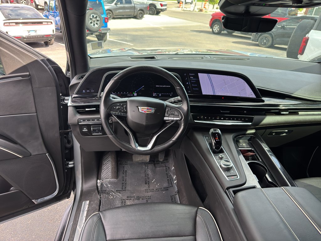Used 2023 Argent Silver Metallic Cadillac 4WD Sport image 30