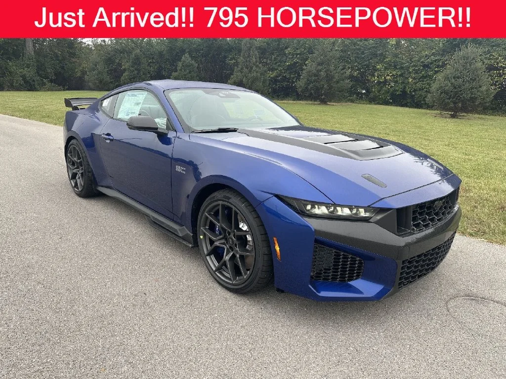 New 2026 Blue Ford Dark Horse image 1