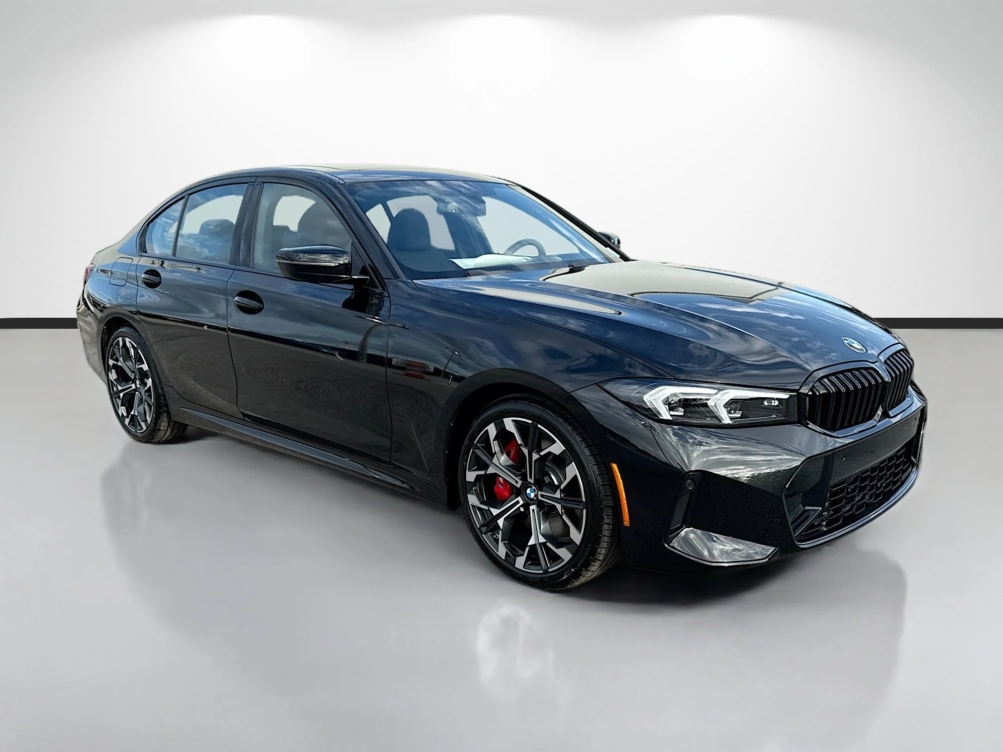 New 2026 Black Sapphire Metallic BMW 330i image 1