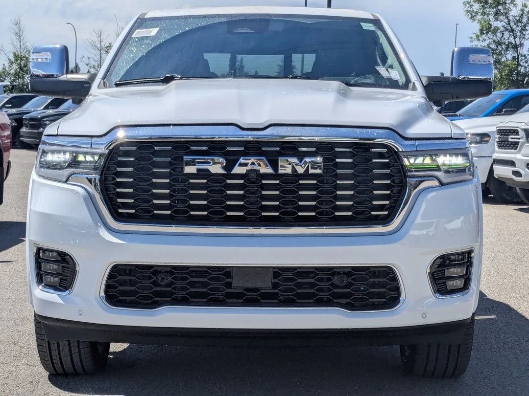 New 2026 White RAM Tungsten - - 3.0L Hurricane HO T-Turbo - Trailer Tow Group - E-Locker Rear Axle & More! image 3