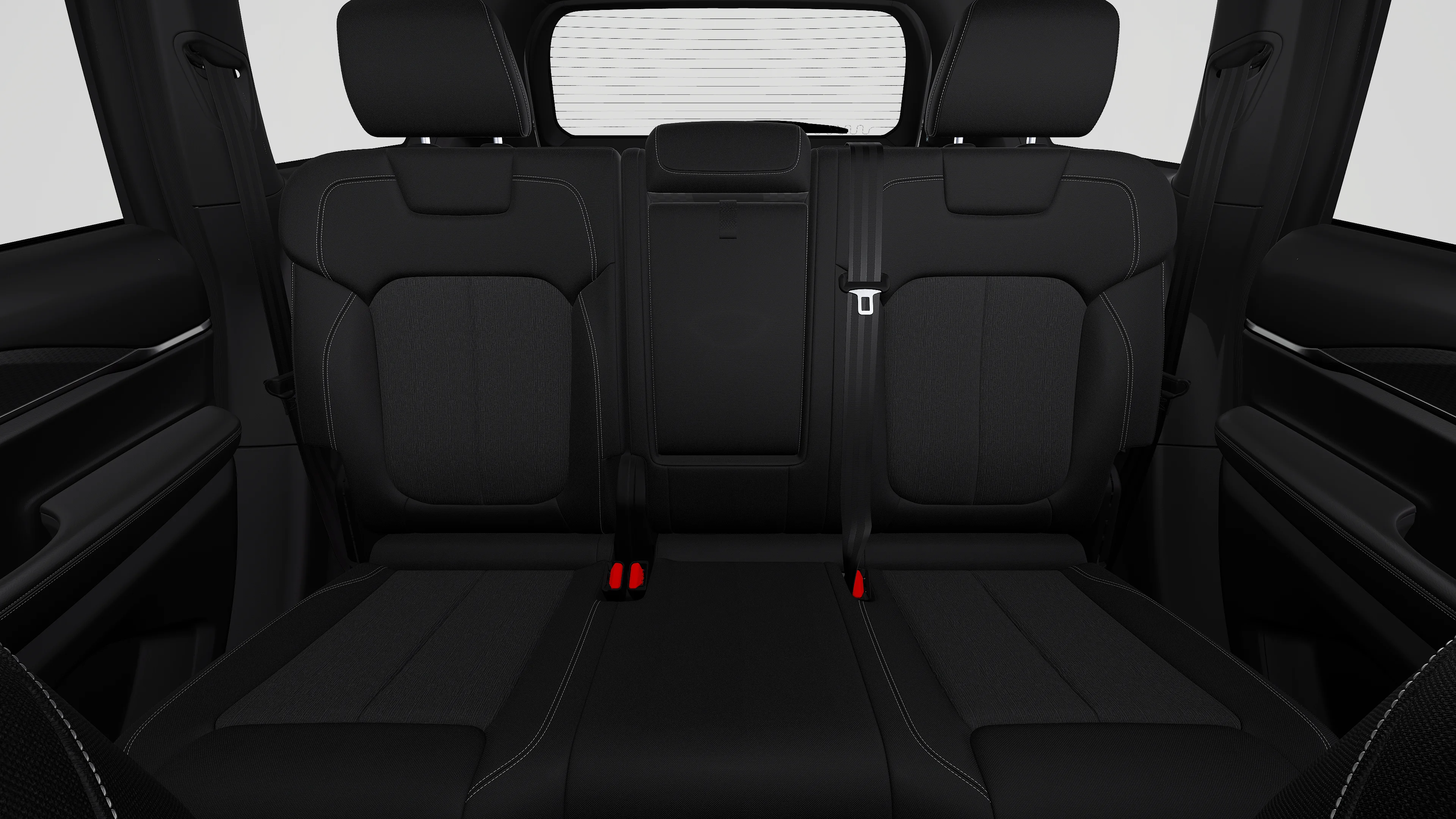New 2027 Bright White Clear-Coat Paint Jeep Laredo X image 3