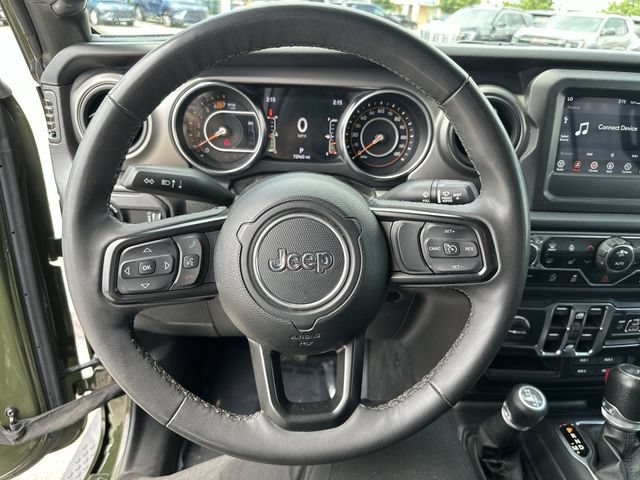 Used 2023 Green Jeep 4-Door Sport S 4x4 image 12