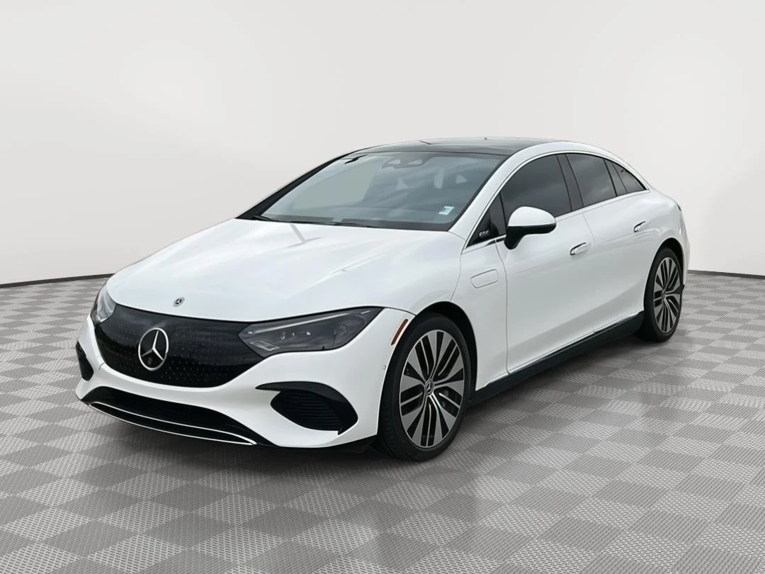 Certified Used 2024 Polar White Mercedes-Benz EQE 350 image 7