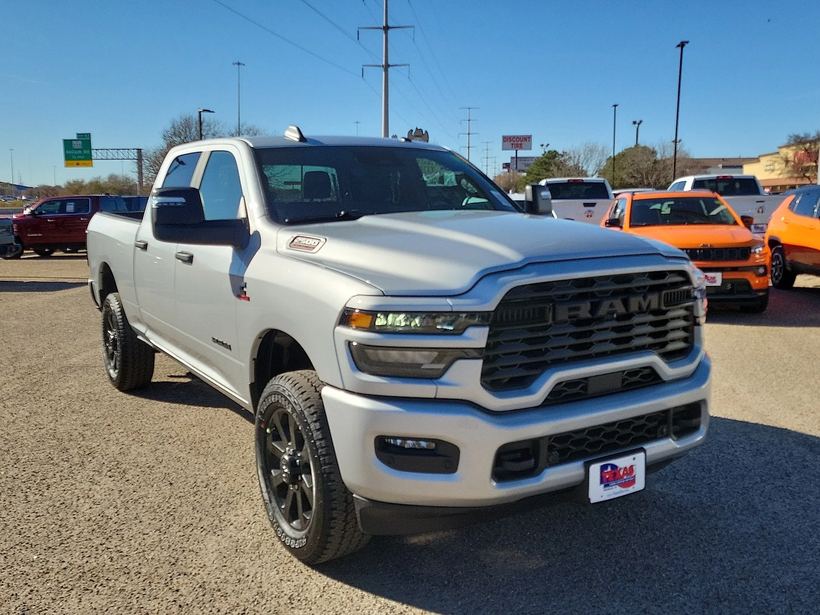 New 2026 Silver Zynith Ram LONE STAR CREW CAB 4X4 6