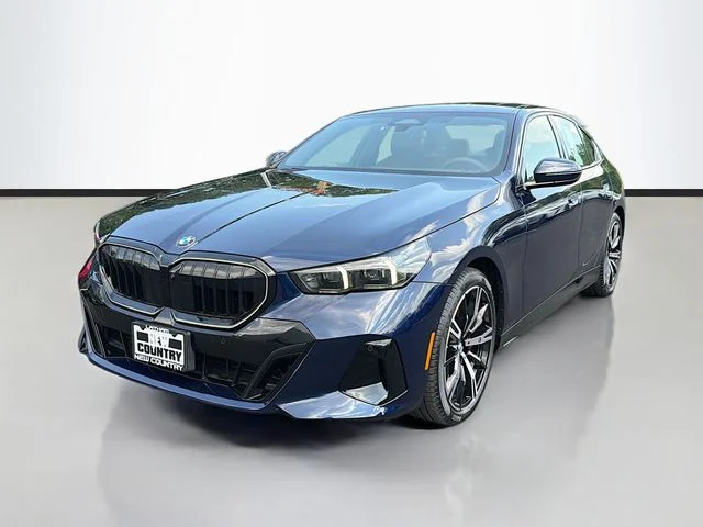 Used 2026 Blue BMW 530i xDrive image 3