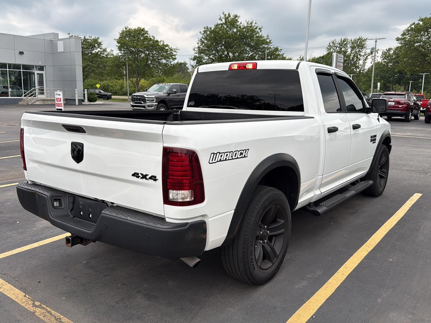 Used 2021 Bright White Clearcoat Ram Warlock image 7