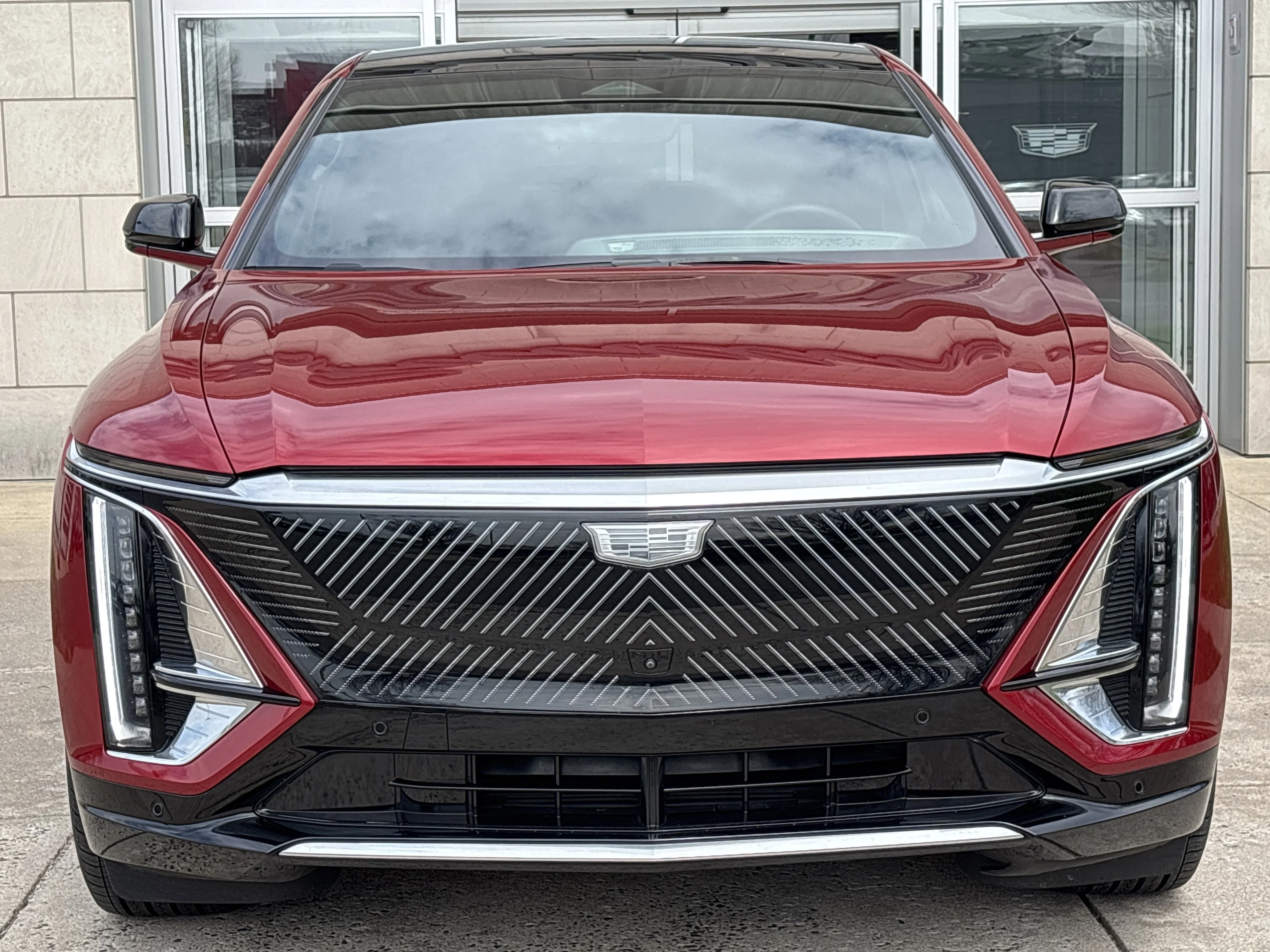 Used 2025 Radiant Red Tintcoat Cadillac Luxury image 14