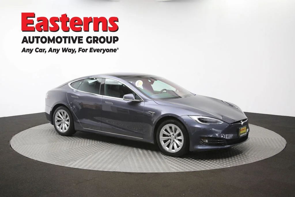 Used 2017 Gray Tesla 90D image 44