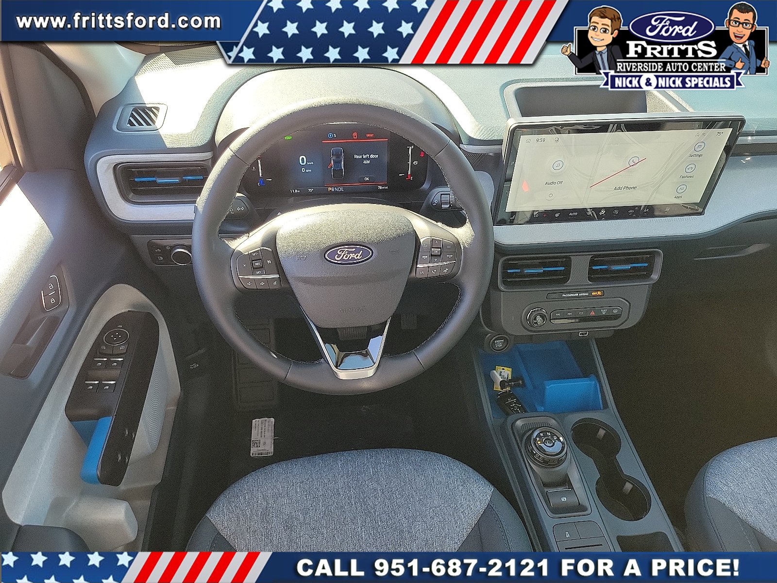 New 2026 Azure Gray Metallic Tri-Coat Ford XLT image 4