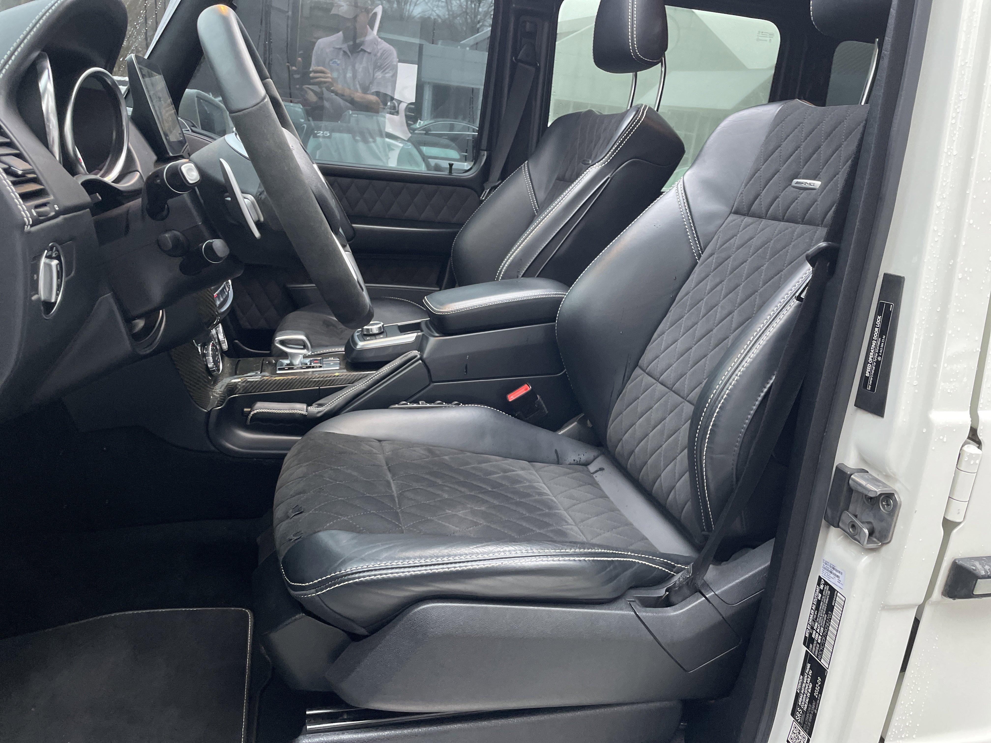 Used 2017 designo® Mystic White Metallic Mercedes-Benz AMG® G 63 4MATIC® SUV image 20