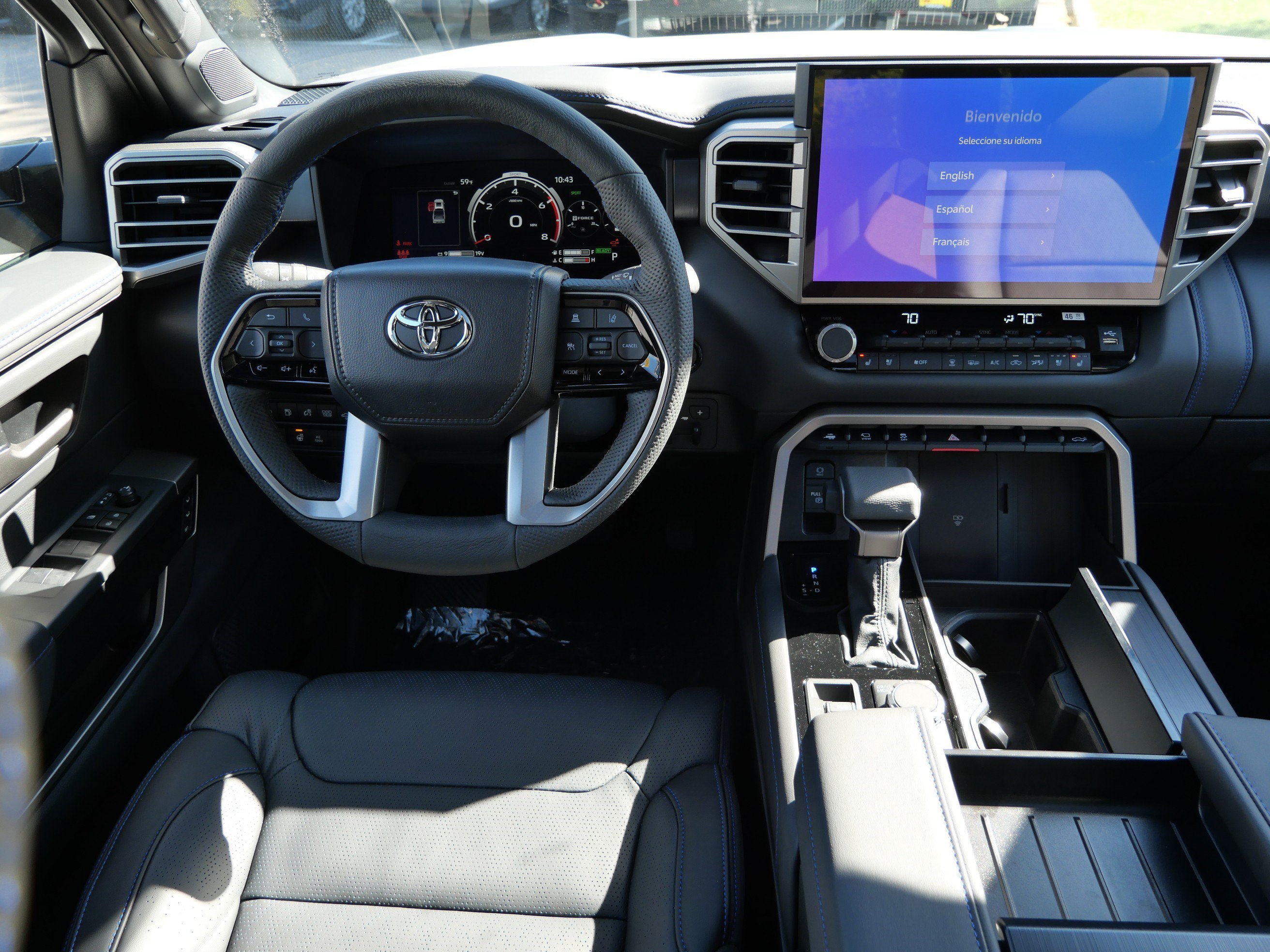 New 2026 Celestial Silver Metallic Toyota Tundra Platinum image 9