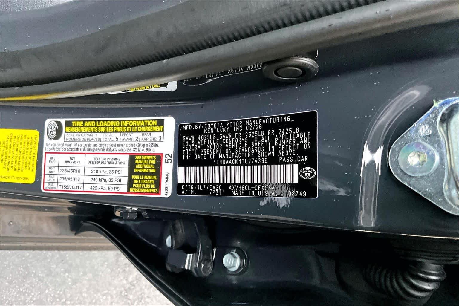 Certified Used 2026 Underground Toyota SE image 34
