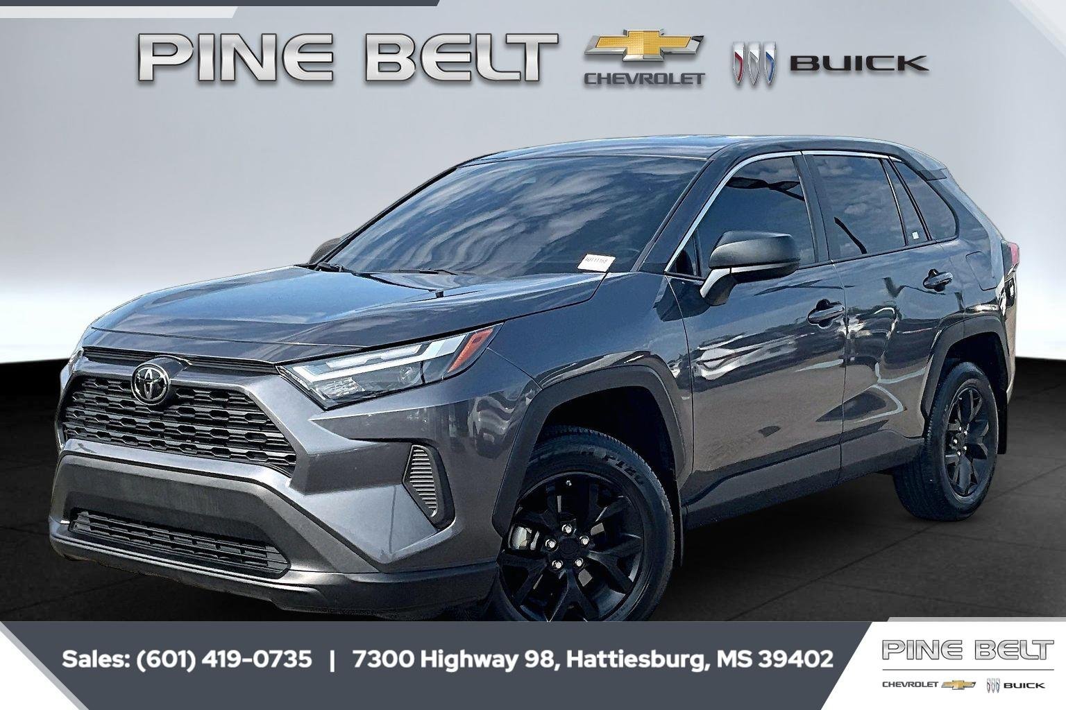 Used 2024 Magnetic Gray Metallic Toyota LE image 10