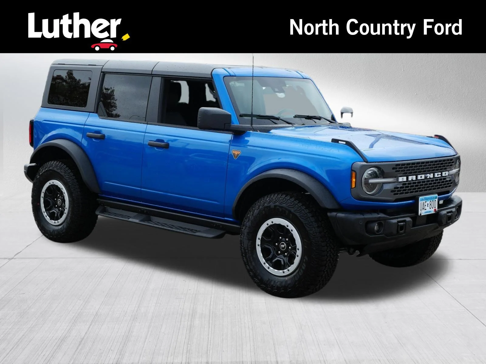 New 2026 Velocity Blue Metallic Ford Badlands image 1