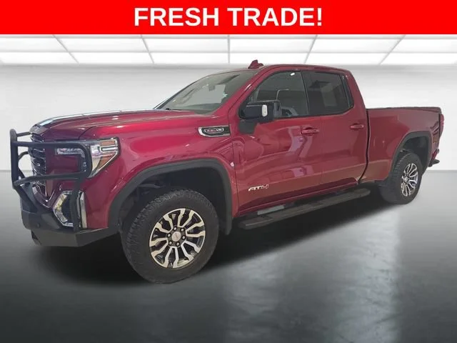 Used 2020 RED QUARTZ TINTCOAT GMC AT4 image 1