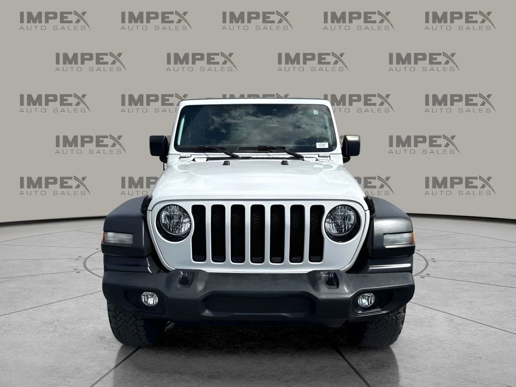 Used 2021 White Jeep Unlimited Sport Altitude image 8