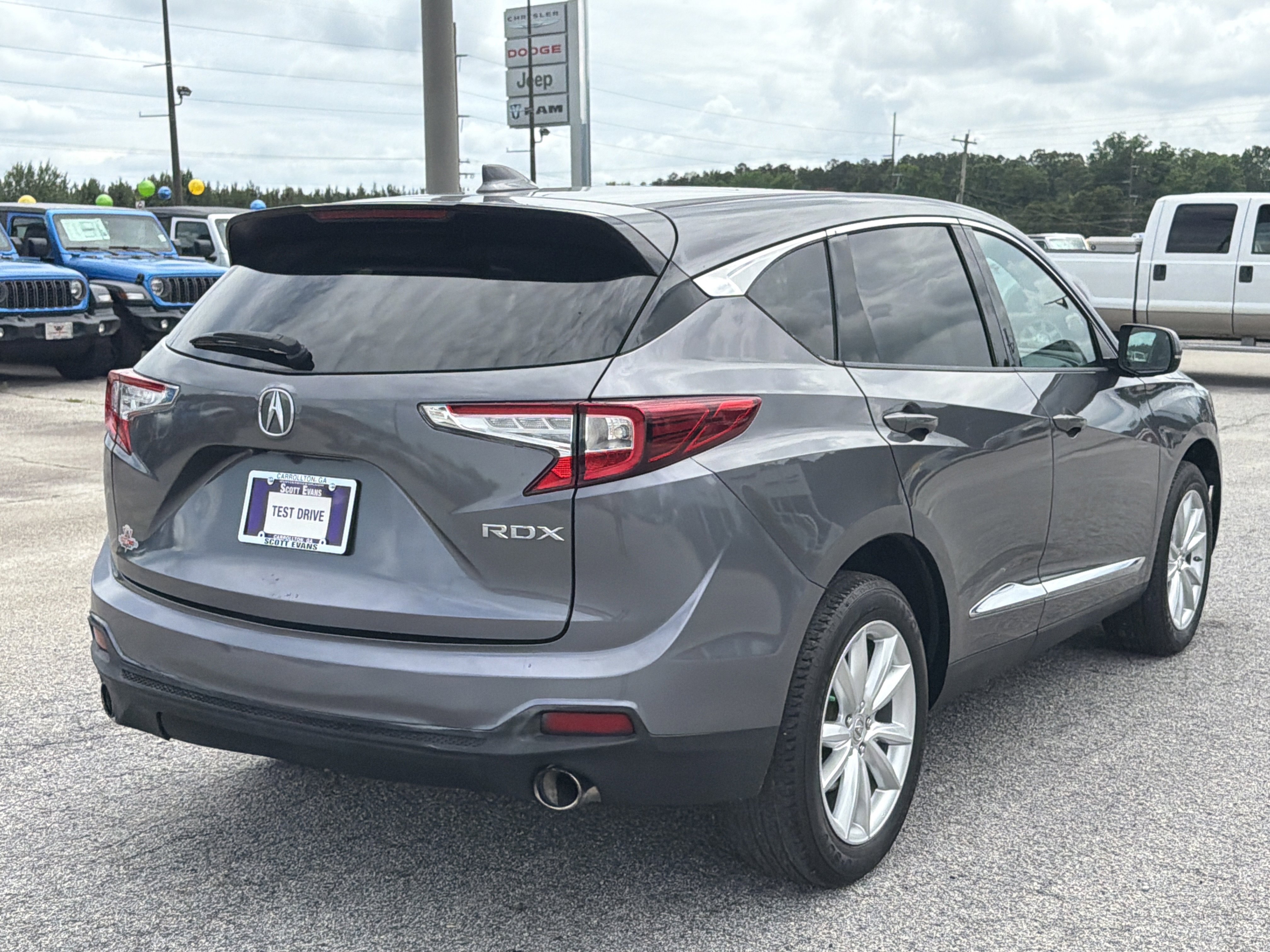 Used 2020 Lunar Silver Metallic Acura Base image 8