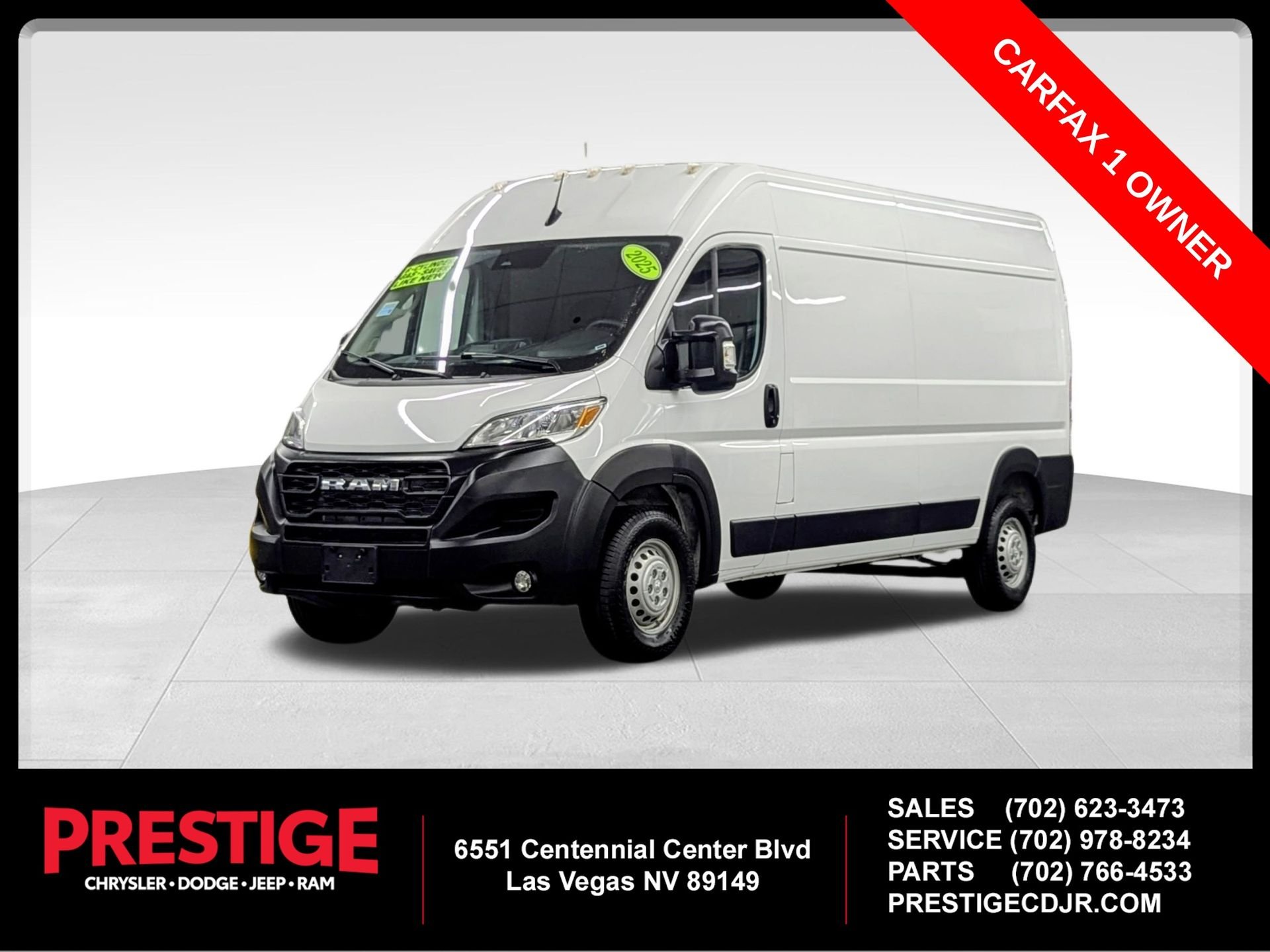 2025 RAM ProMaster Cargo Van