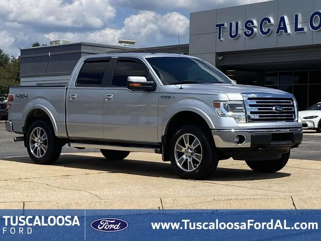 Used 2014 Silver Ford Lariat image 1