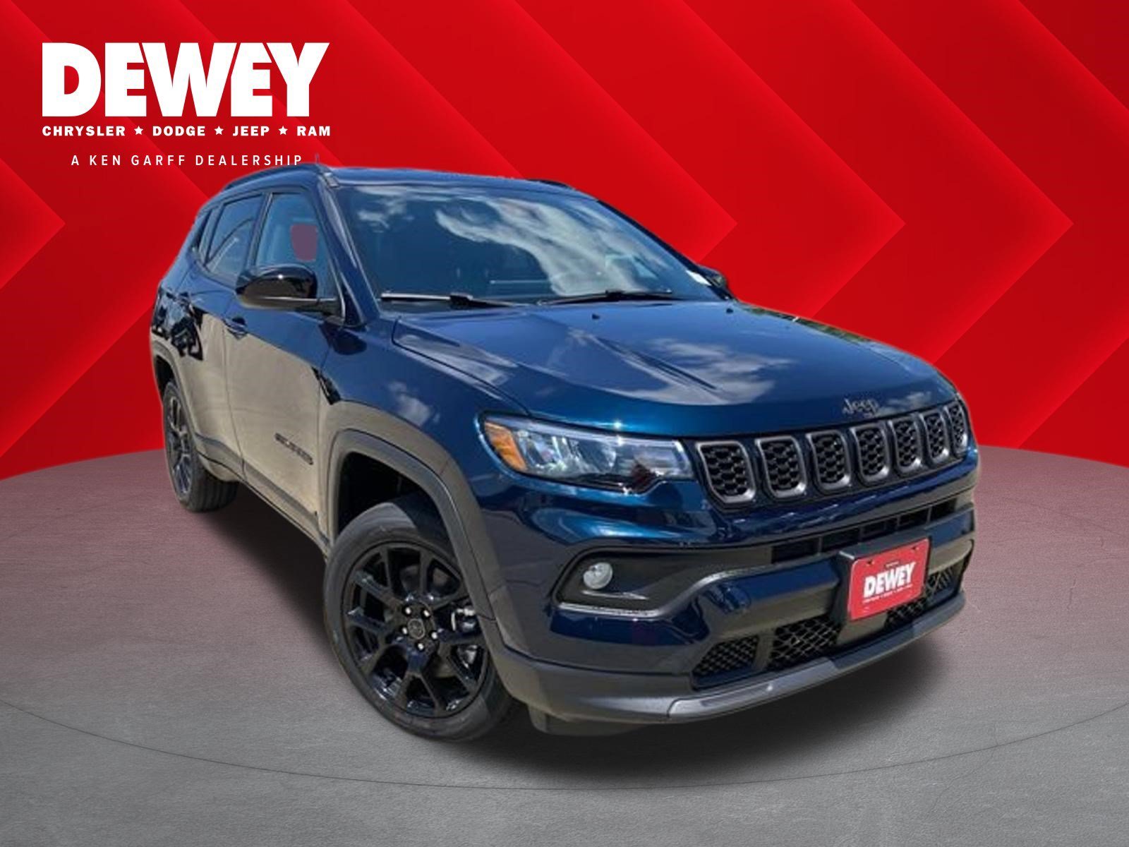 New 2026 Fathom Blue Pearl-Coat Exterior Paint Jeep Latitude Altitude image 1