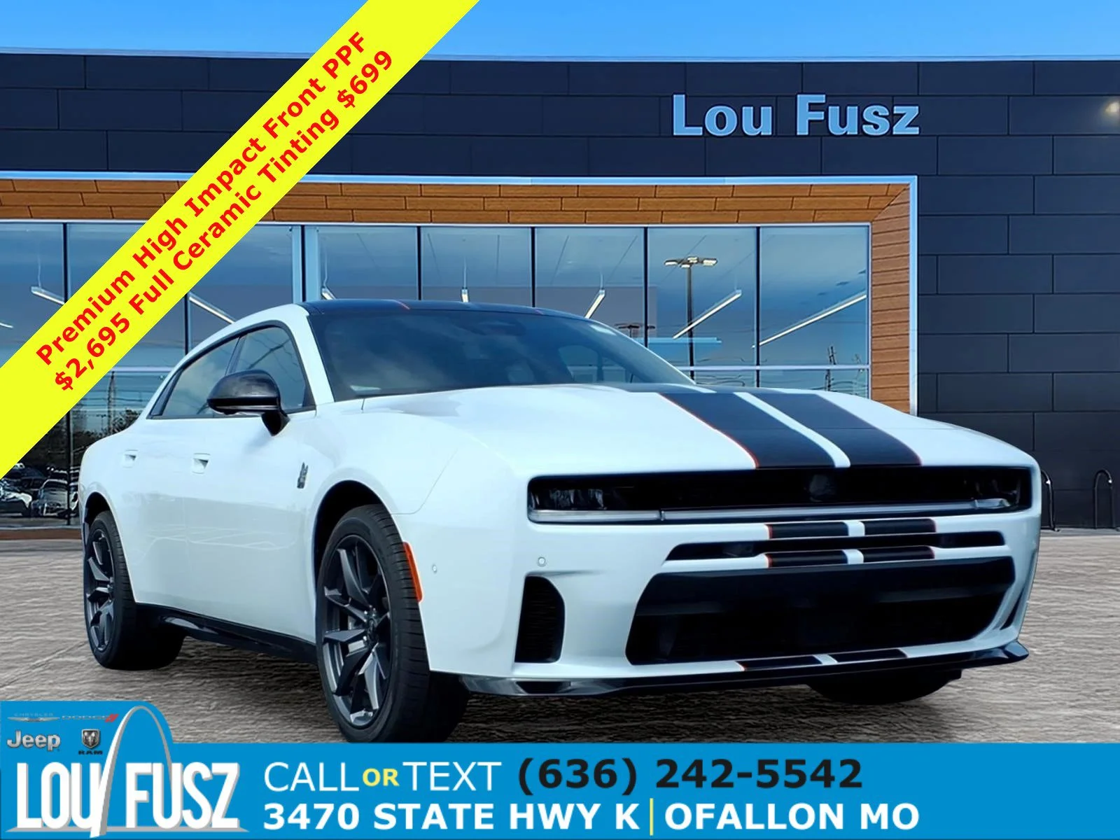 New 2026 White Knuckle Exterior Paint Dodge Scat Pack Plus image 1
