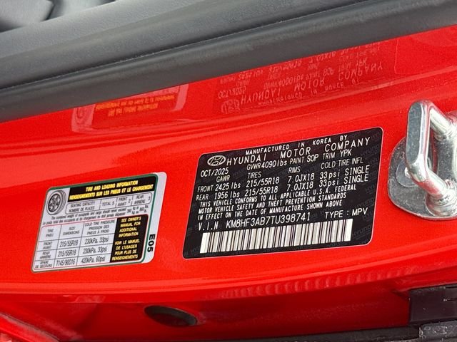 Used 2026 Orange Hyundai SEL Sport image 30