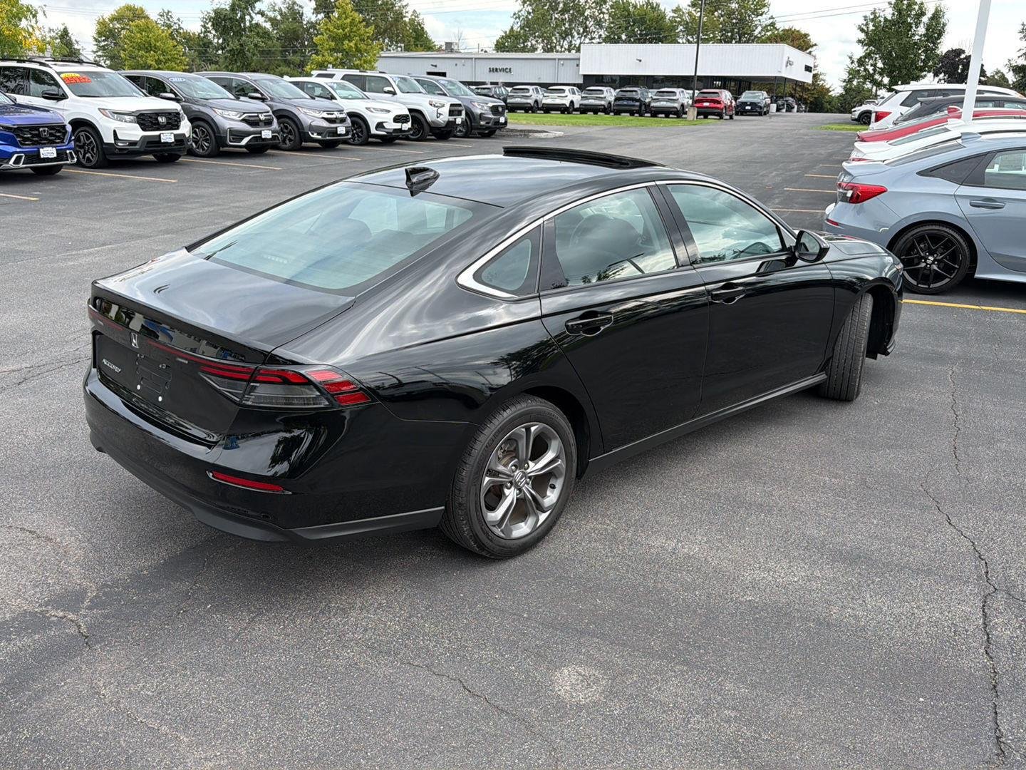 Used 2023 Crystal Black Pearl Honda EX image 7