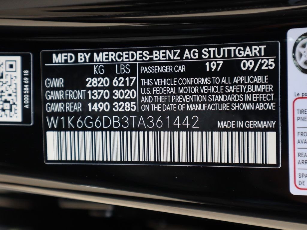 New 2026 Obsidian Black Metallic Mercedes-Benz S 500 image 52