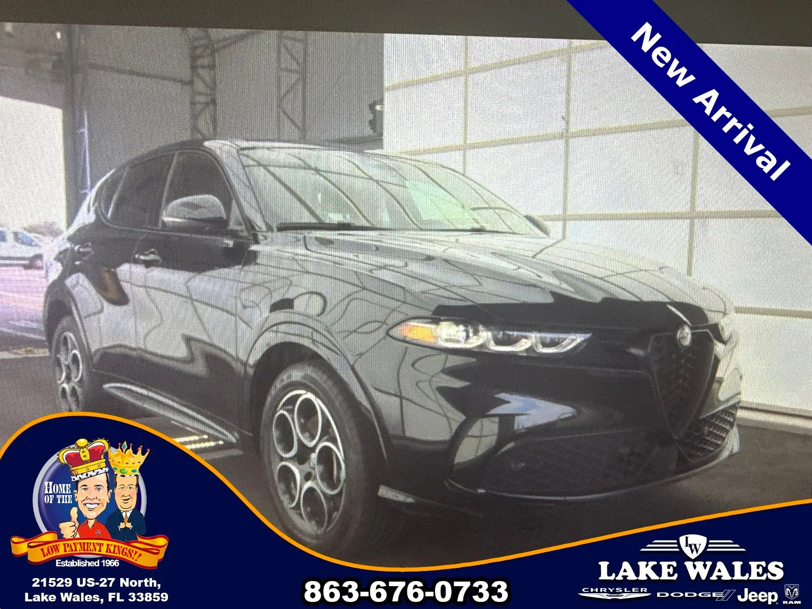 Used 2025 Black Alfa Romeo Base image 1