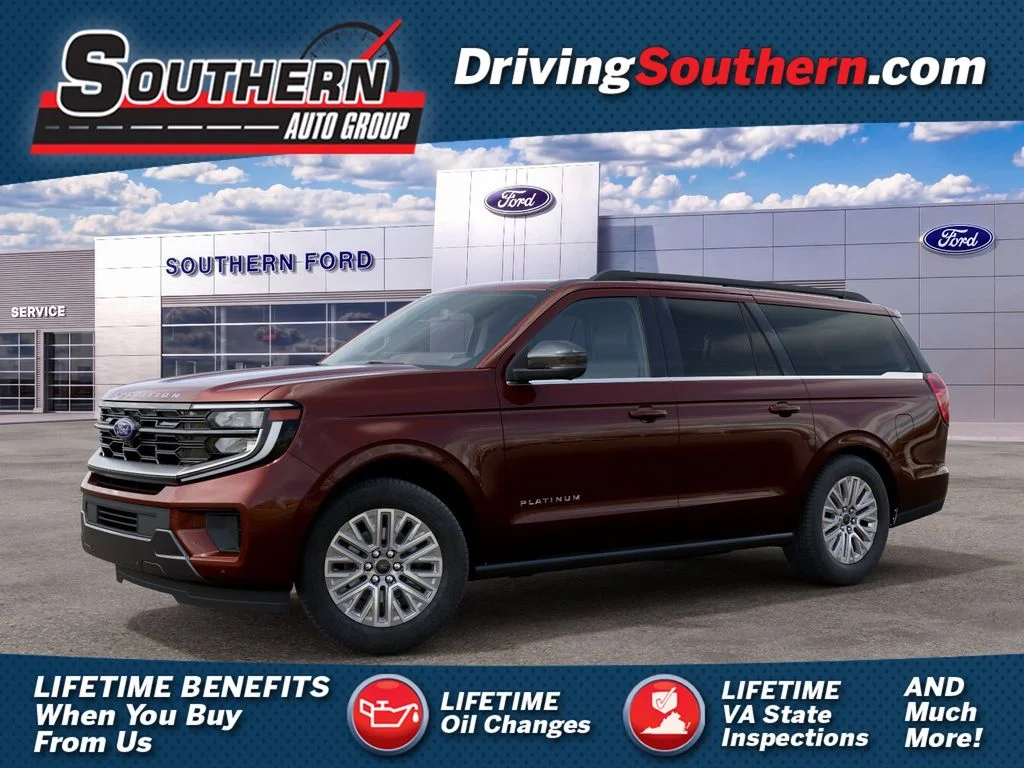 New 2027 Bronze Fire Metallic Tinted Clearcoat Ford Platinum image 1