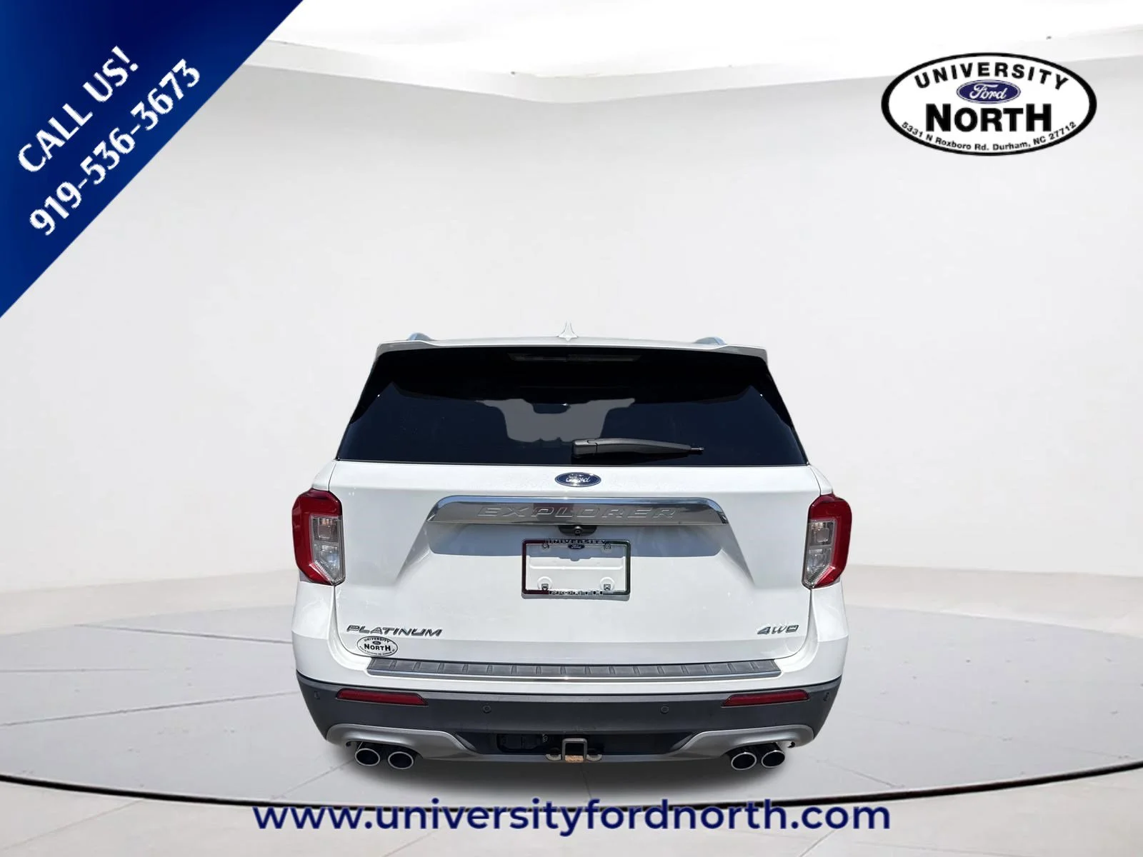 Used 2021 Star White Metallic Tri-Coat Ford Platinum image 6