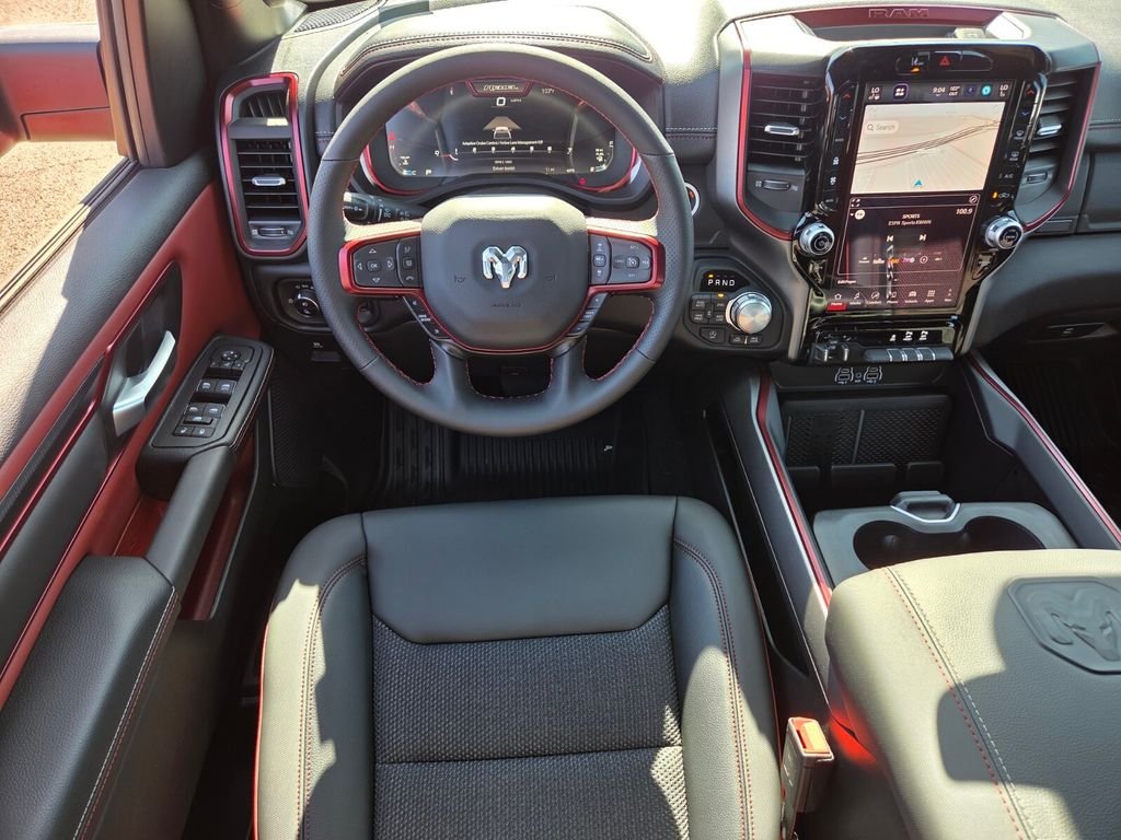 New 2026 Molten Red Pearl-Coat Exterior Paint RAM Rebel image 8