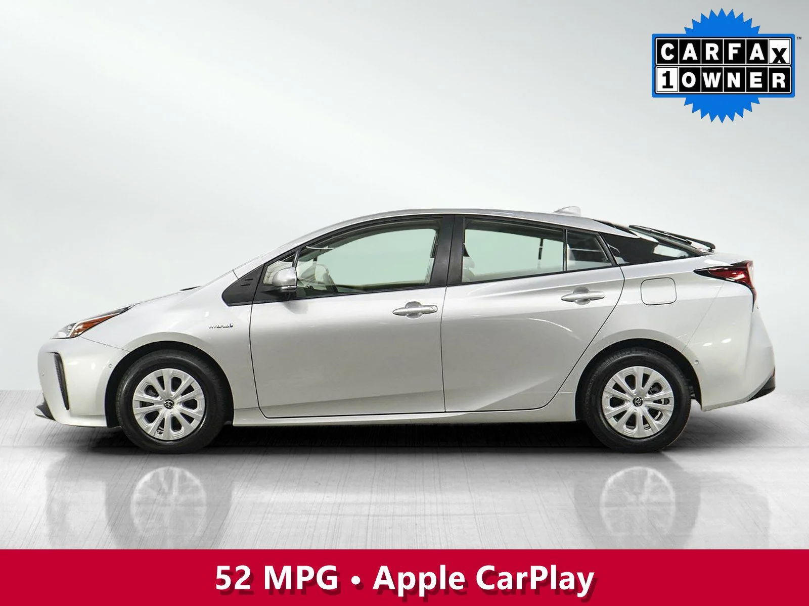 Used 2021 Toyota Prius LE with VIN JTDKAMFU6M3134684 for sale in Burnsville, Minnesota