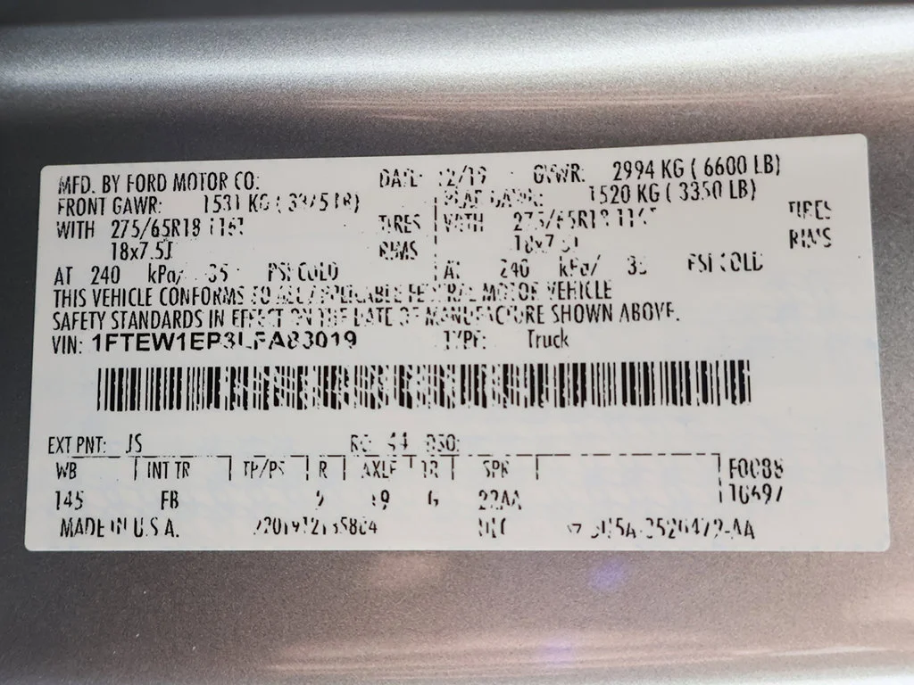Used 2020 Silver Ford XLT image 49