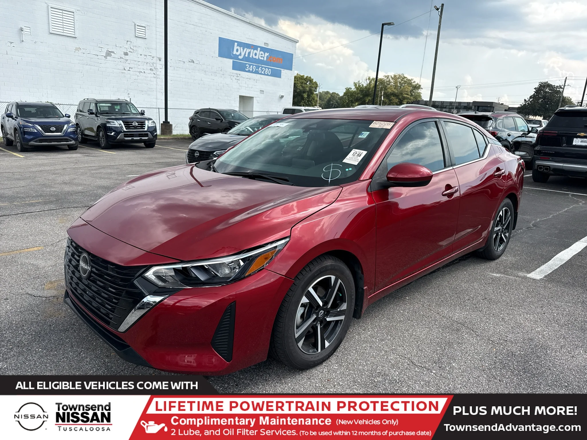 Used 2024 Scarlet Ember Tintcoat Nissan SV image 1