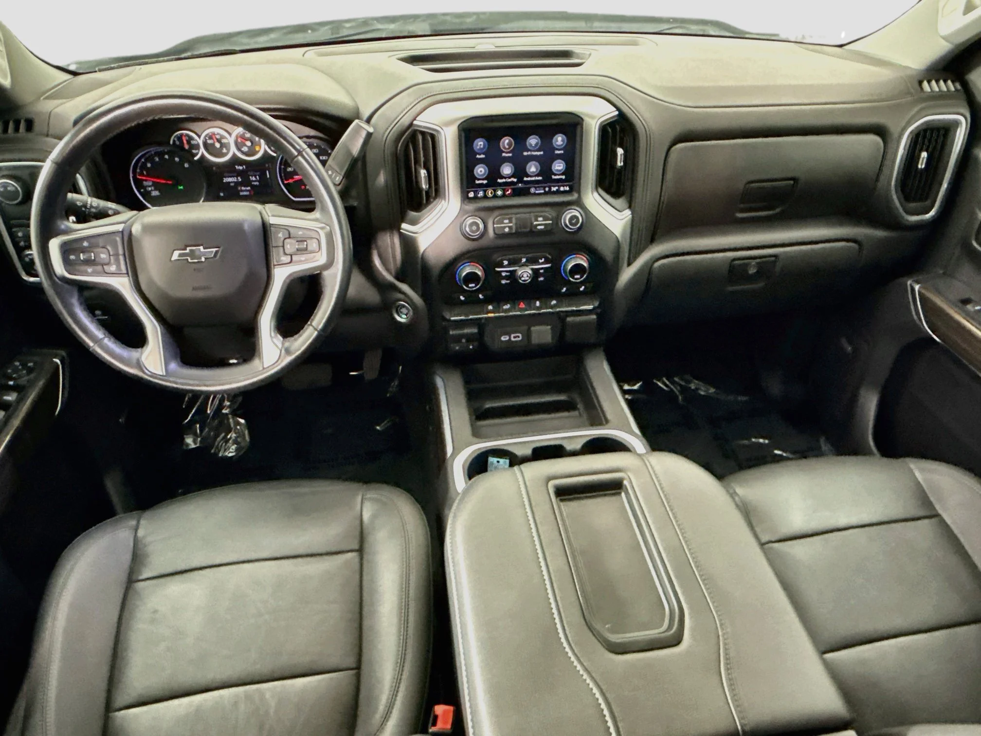 Used 2021 SHADOW GRAY METALLIC Chevrolet RST image 24