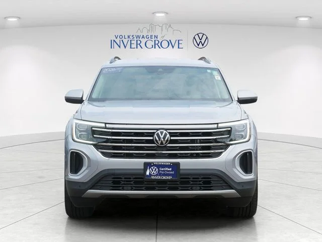 Certified 2026 Volkswagen Atlas SE w/Tech with VIN 1V2HN2CA3TC510302 for sale in Inver Grove Heights, Minnesota