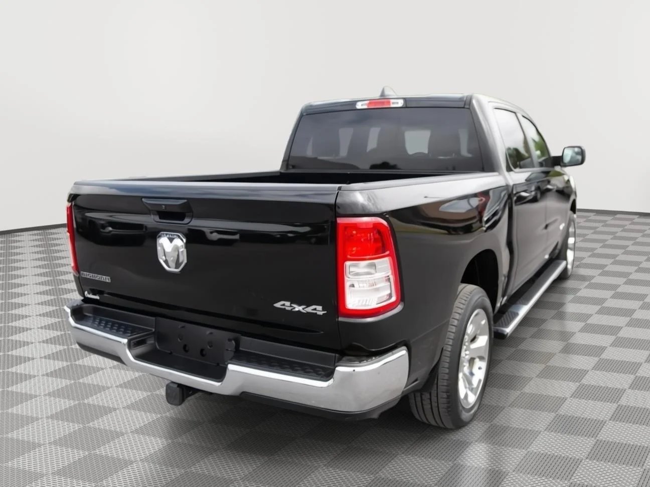 Used 2022 Diamond Black Crystal Pearlcoat Ram Big Horn image 5