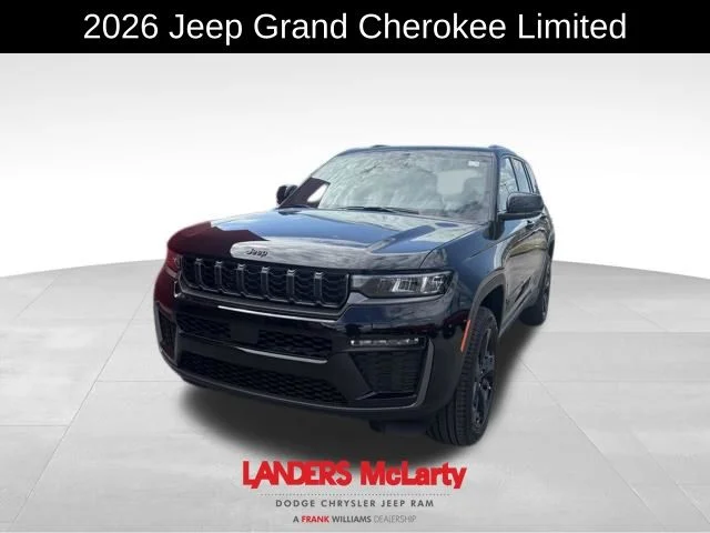 New 2026 Diamond Black Crystal Pearl-Coat Exterior Paint Jeep Limited image 2
