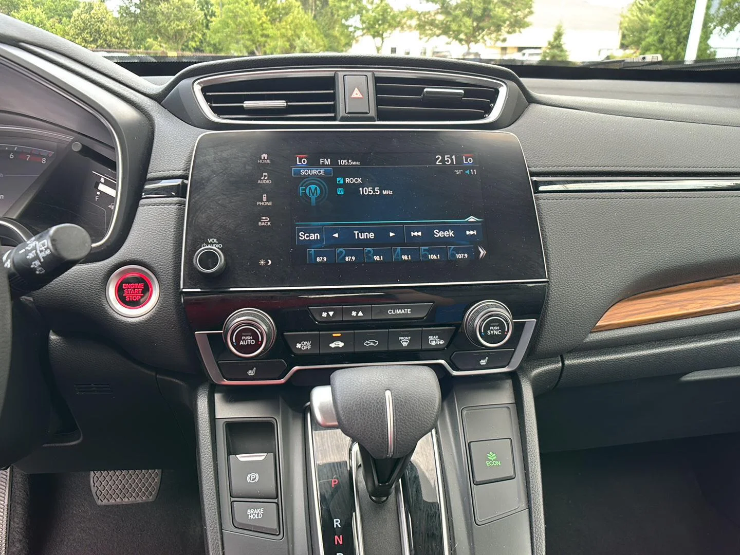 Used 2018 Obsidian Blue Pearl Honda EX image 24