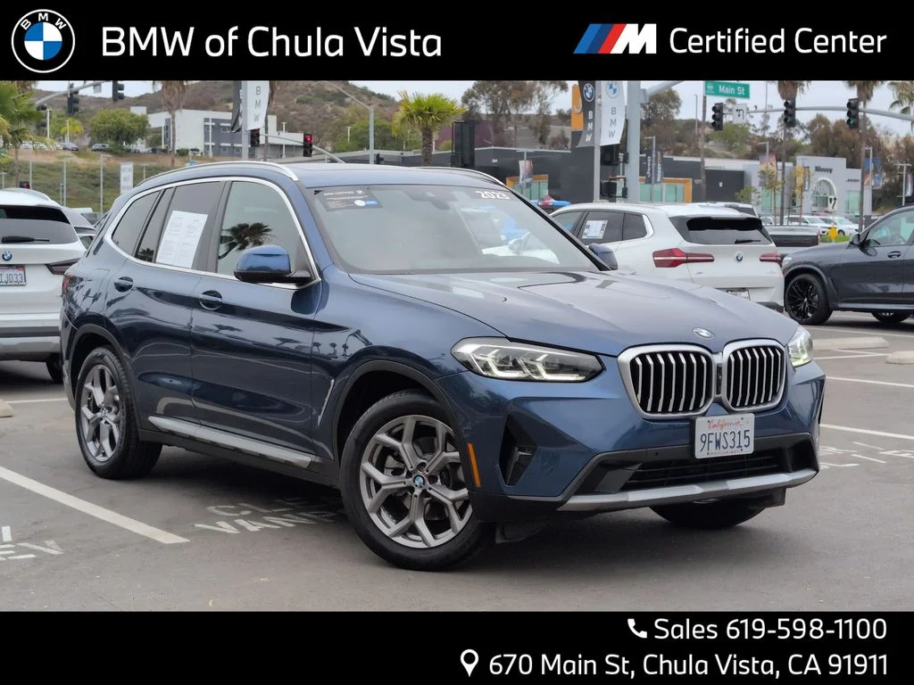 Used 2023 Blue BMW xDrive30i image 1