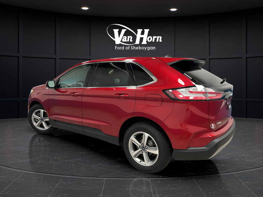 Used 2022 Rapid Red Metallic Tinted Clearcoat Ford SEL image 5