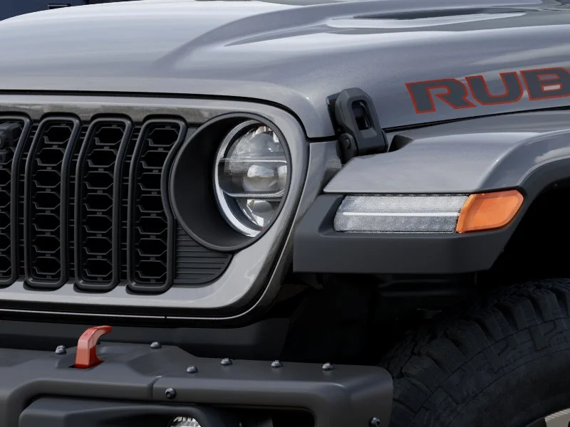 New 2026 Granite Crystal Metallic Clear-Coat Exterior Paint Jeep Rubicon X image 27