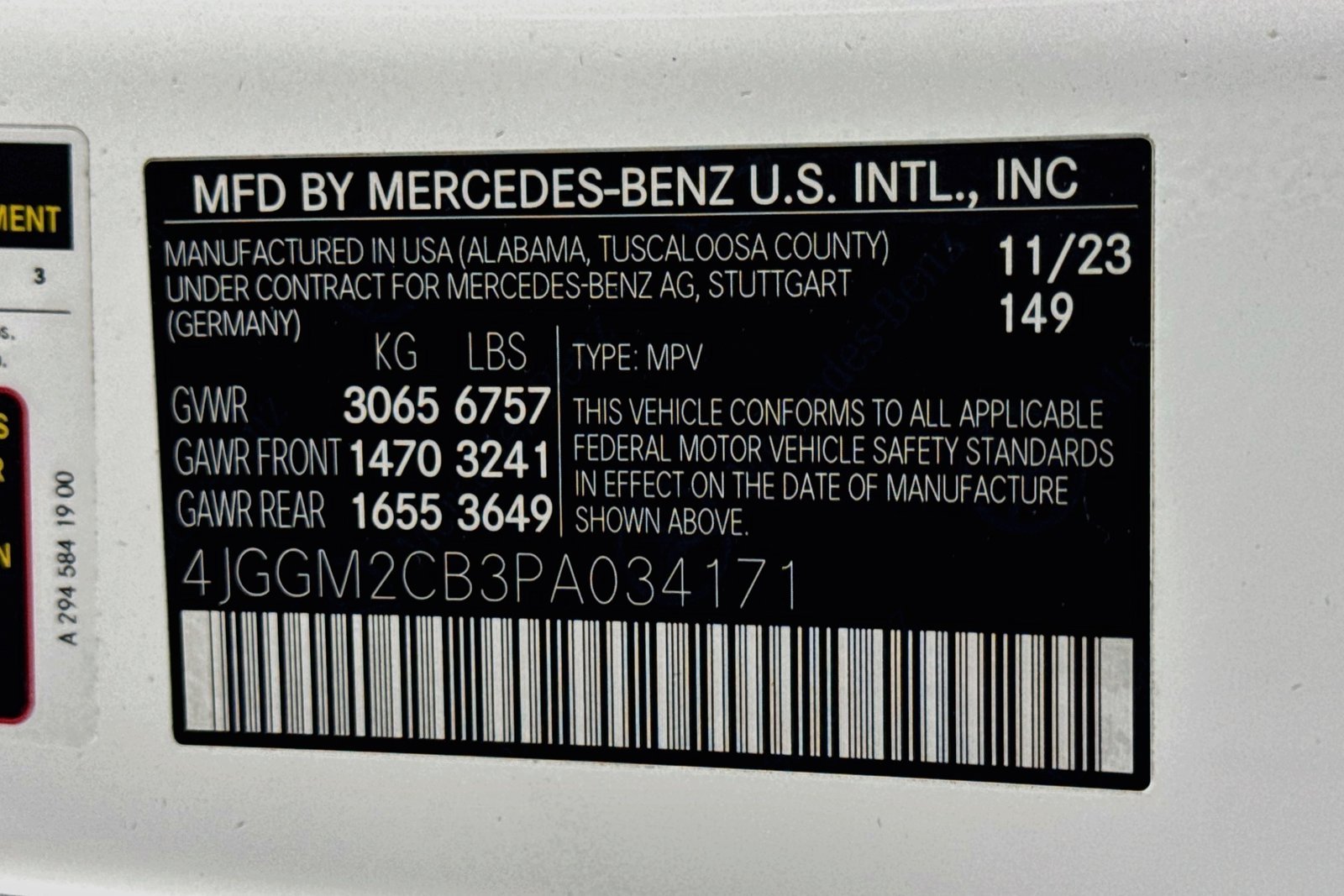 Certified Used 2023 Polar White Mercedes-Benz EQE 500 image 30