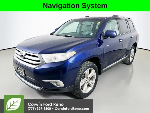 Used 2013 Nautical Blue Metallic Toyota Limited image 3