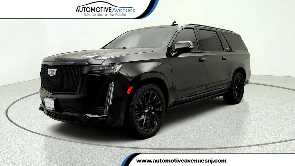 Used 2022 Black Raven Cadillac 4WD 4dr Sport w/ AKG Audio, Touring & Onyx Pkgs image 1