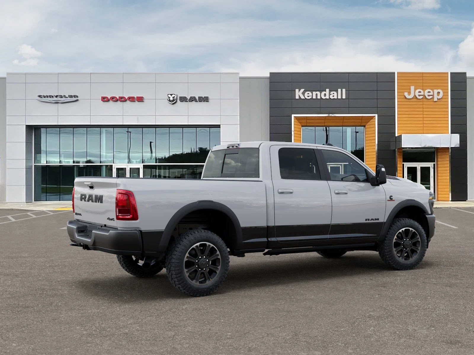 New 2026 Bright White Clearcoat Ram Rebel image 19