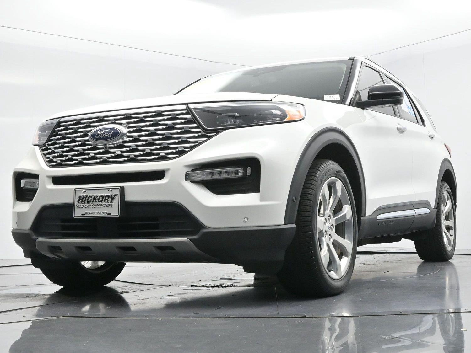 Used 2020 Star White Metallic Tri-Coat Ford Platinum image 52