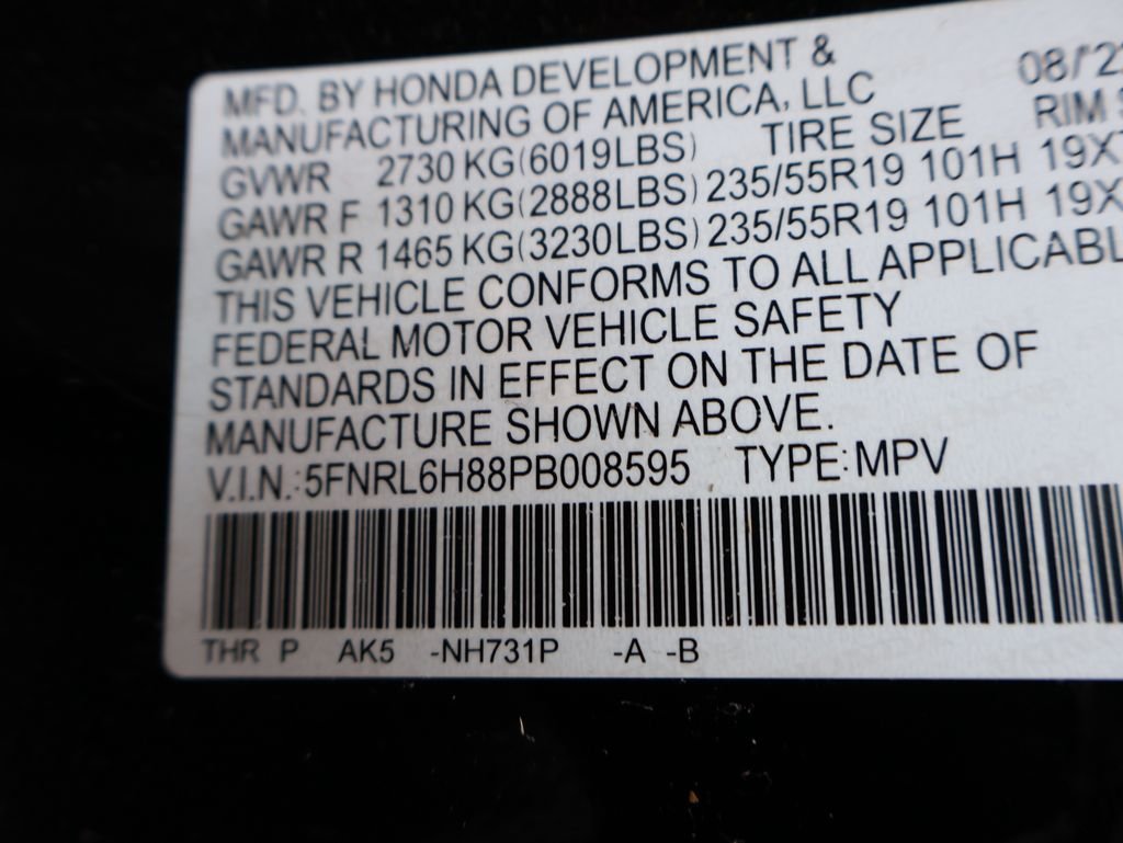 Used 2023 Black Honda Touring image 13