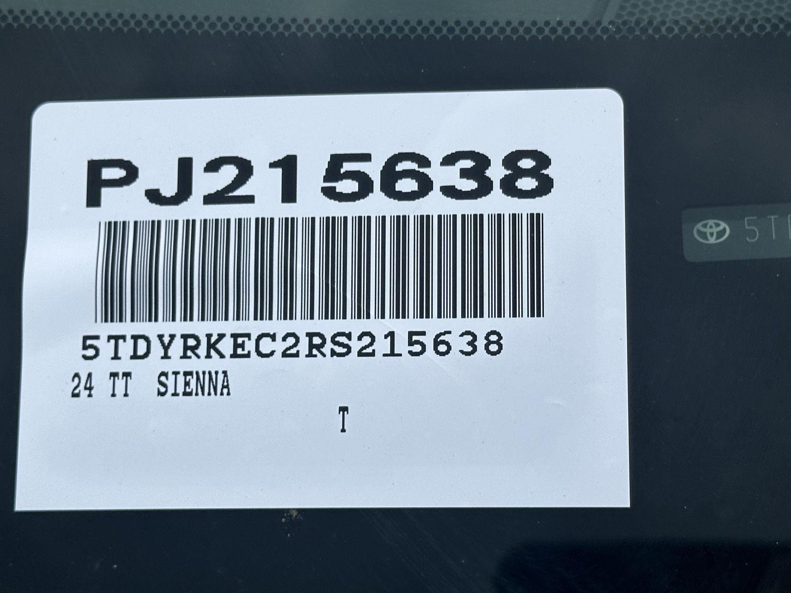 Used 2024 Midnight Black Metallic Toyota XLE image 15
